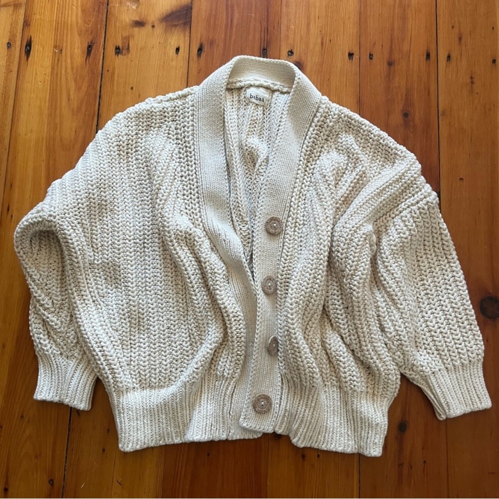 Babaa Cardigan No18 in Natural